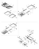 Refrigerator shelving