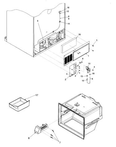 Cabinet back