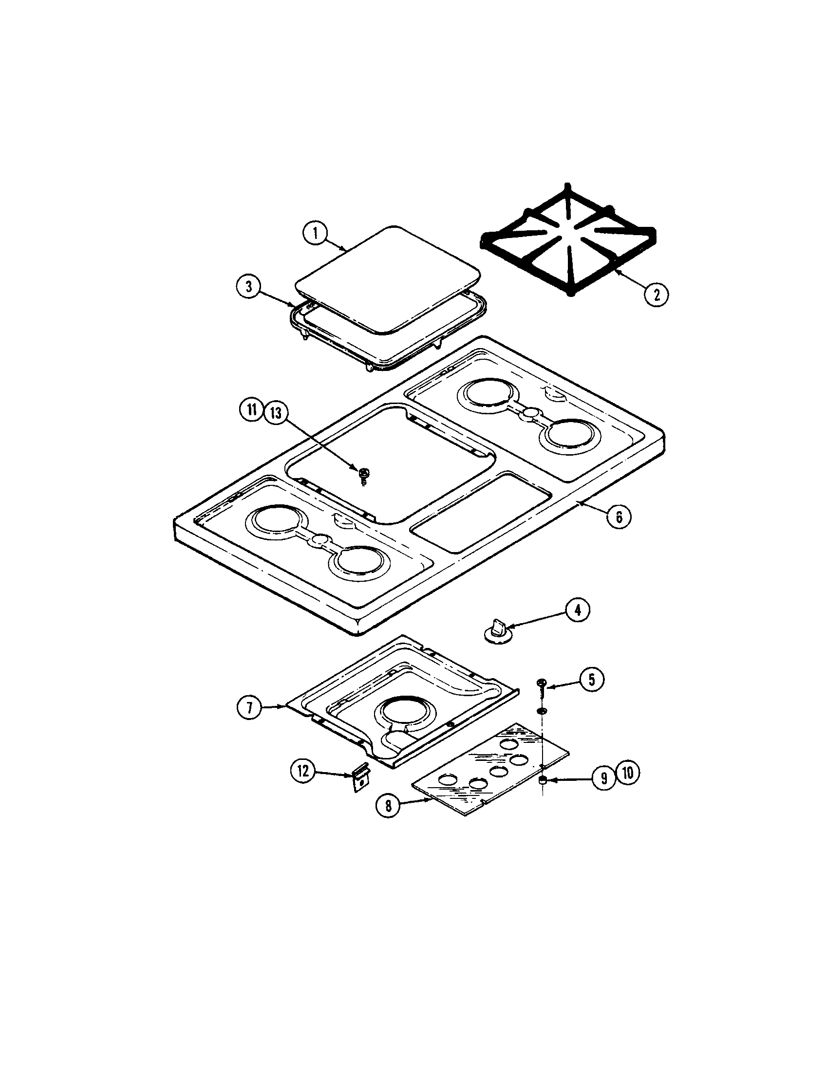 Top assembly