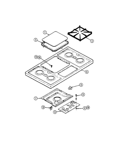 Top assembly