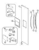 Freezer outer door
