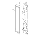 Maytag GS2121SEDW freezer inner door diagram