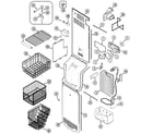 Maytag GS2727EEDB freezer compartment diagram