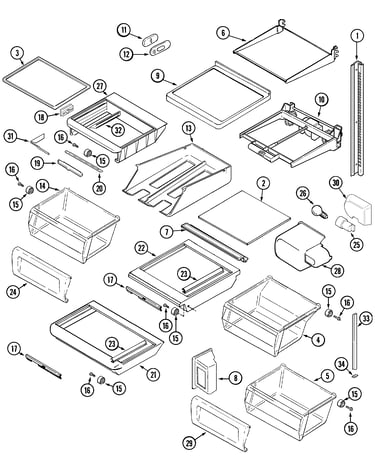 Shelves & accessories