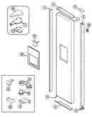 Freezer outer door (gs2727eed1/3/5)