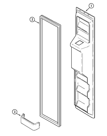 Freezer inner door