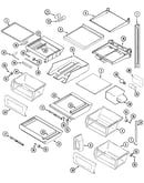 Shelves & accessories (bisque)