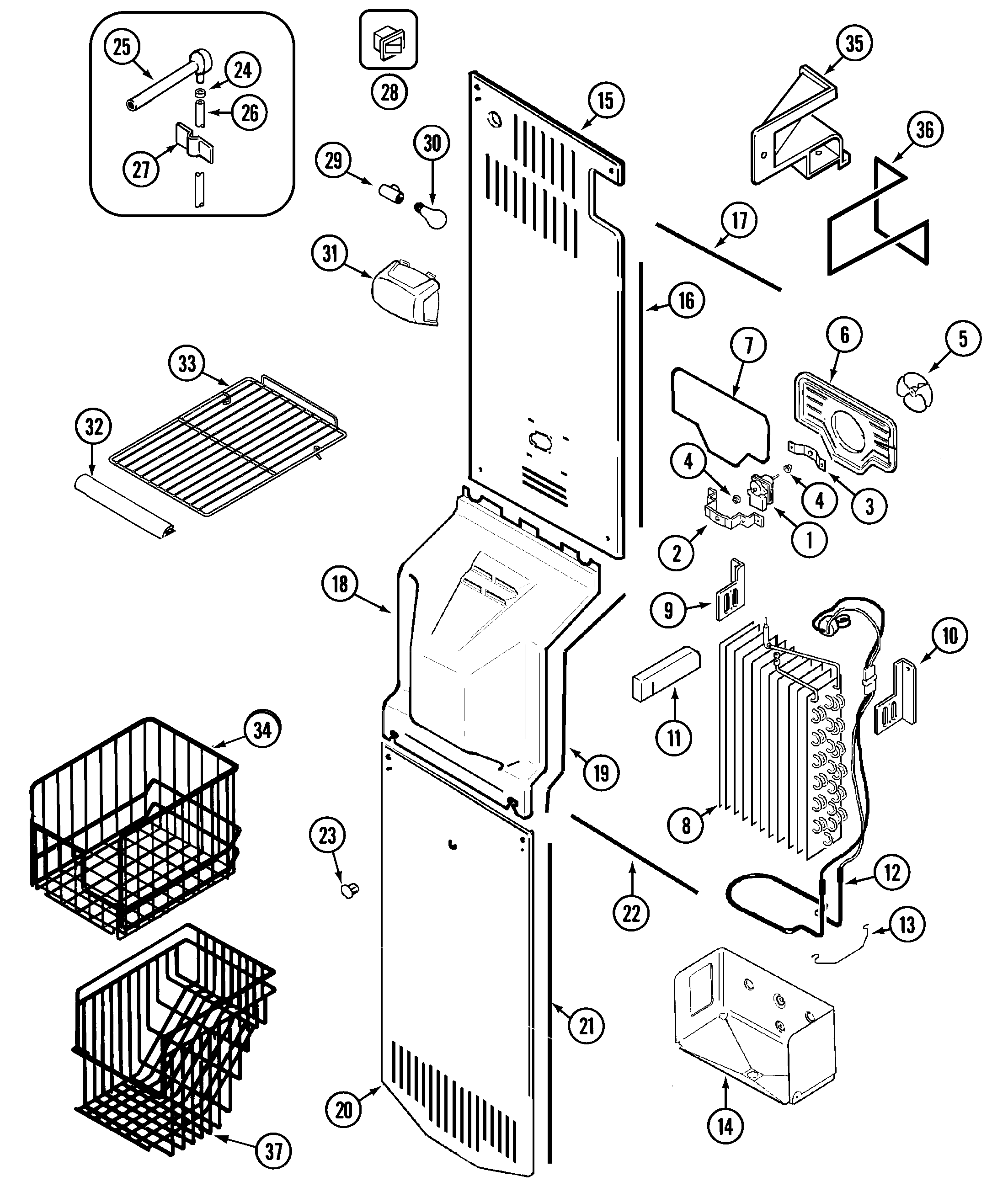 Freezer compartment