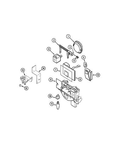 Fountain bracket kit (230v-50/60hz)