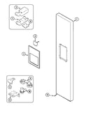 Freezer outer door