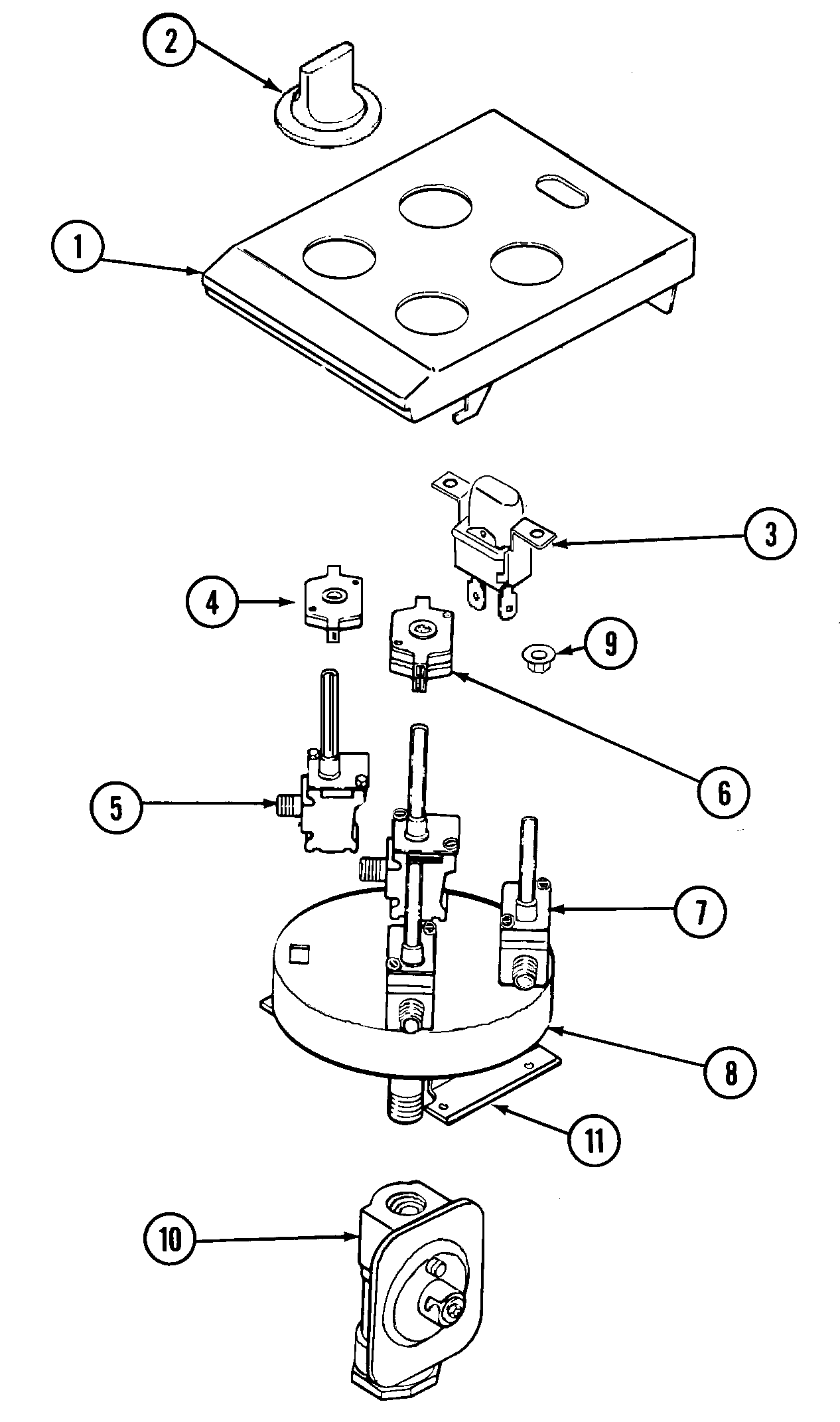 Control assembly