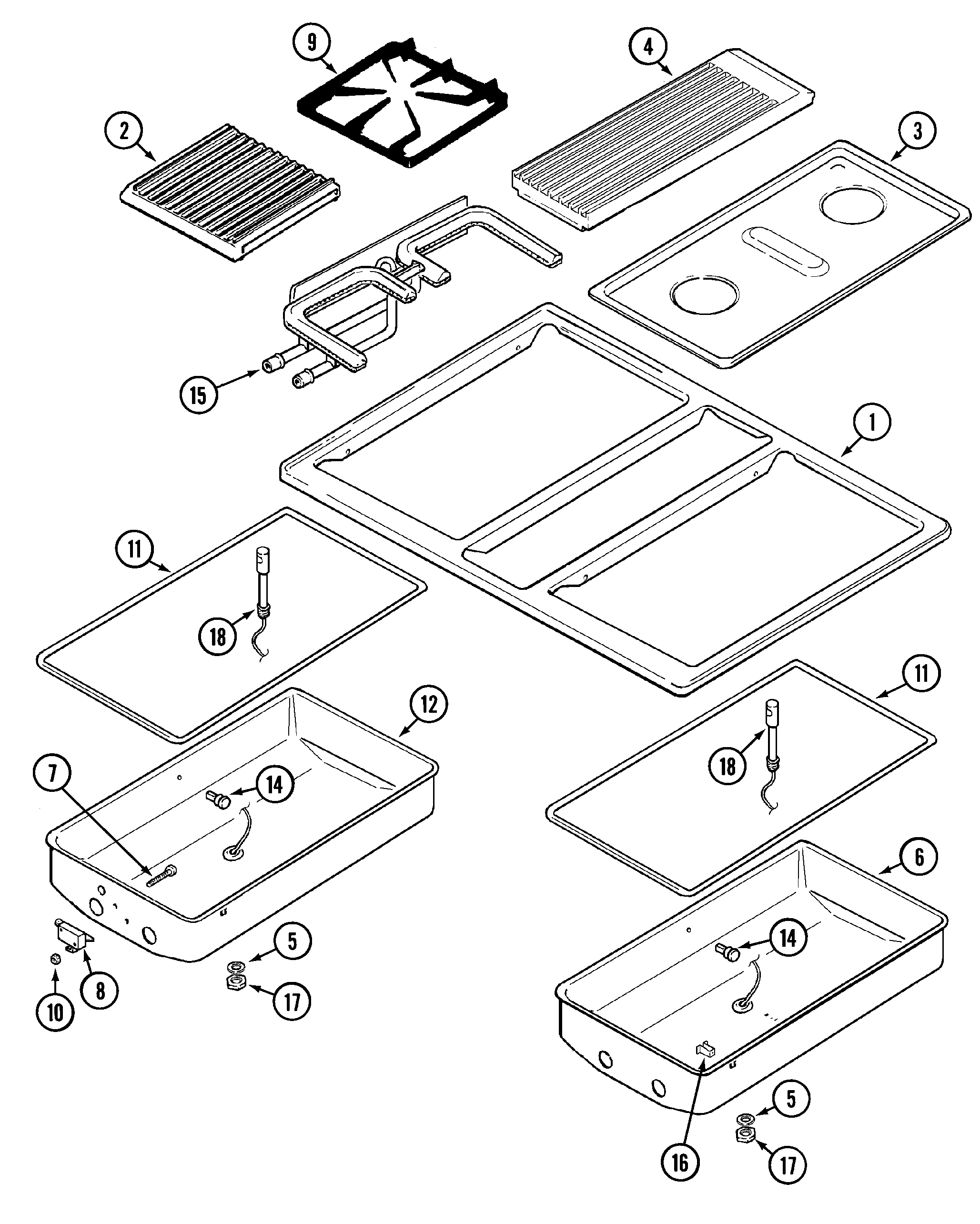 Top assembly