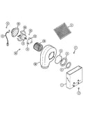 Blower assembly-plenum