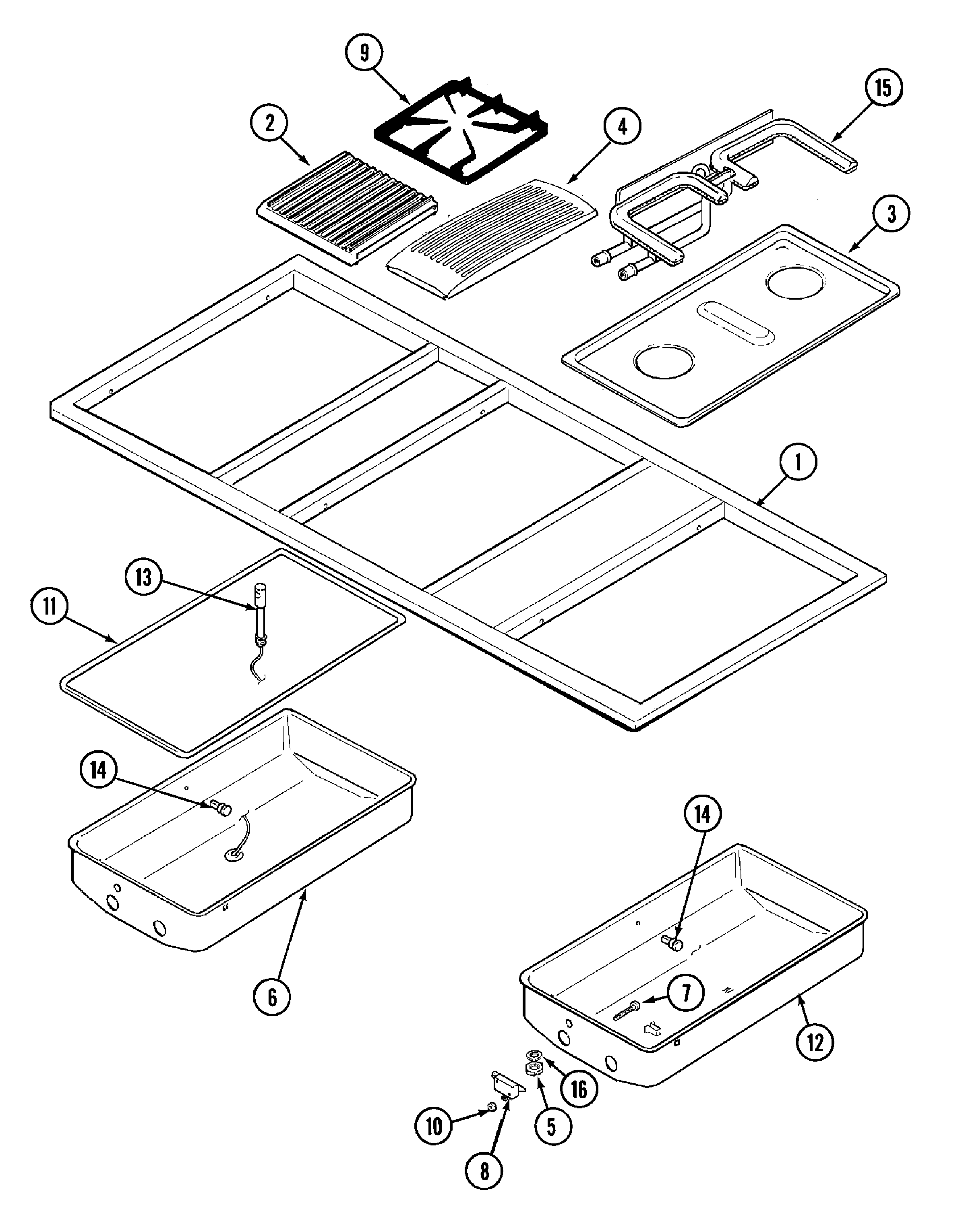 Top assembly