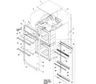 Amana AOGD2750E-P1132534NE cabinet diagram