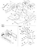 Control compartment, panel & gas supply