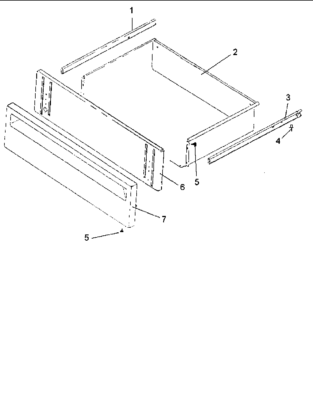 Storage door assy