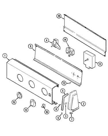 Control panel (cde22b8vc)