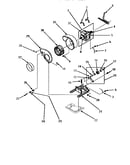 Motor, exhaust fan & belt