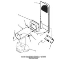 Amana LGM549L-P1176708WL heater box assy (original) diagram