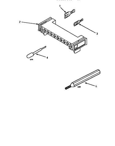 Mtr conn block/term & extractor tool