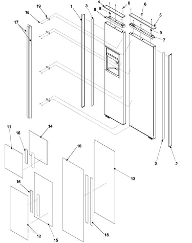 Handles and trim