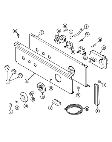 Control panel (law9304aam & lat9304dam)