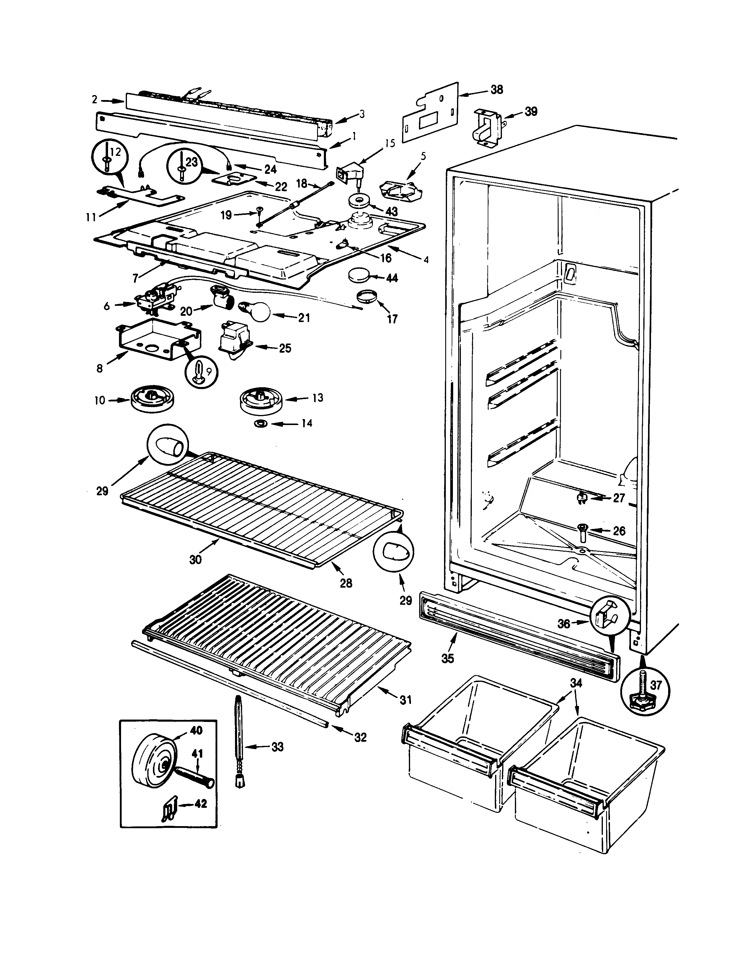 FRESH FOOD COMPARTMENT