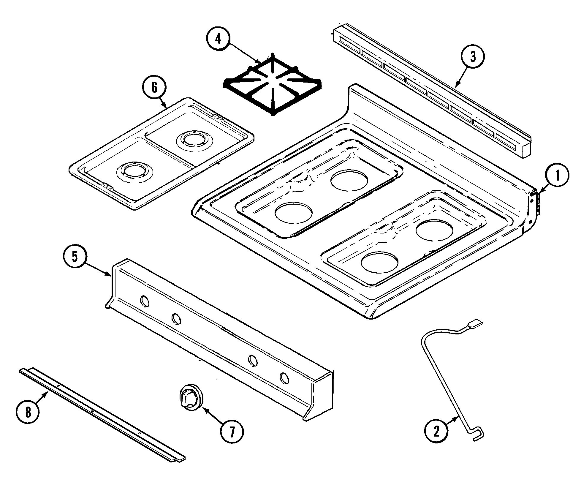 Top assembly