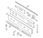 Jenn-Air JJW8230AAW control panel diagram