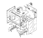 Amana AGS781E-P1141275NE oven assy diagram