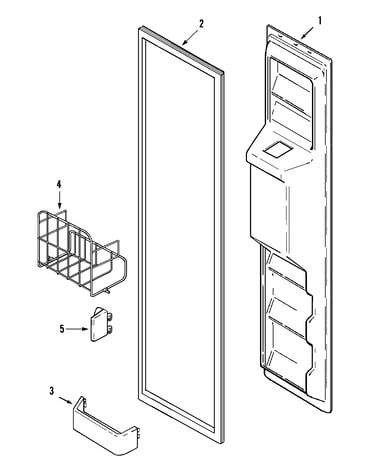 Freezer inner door