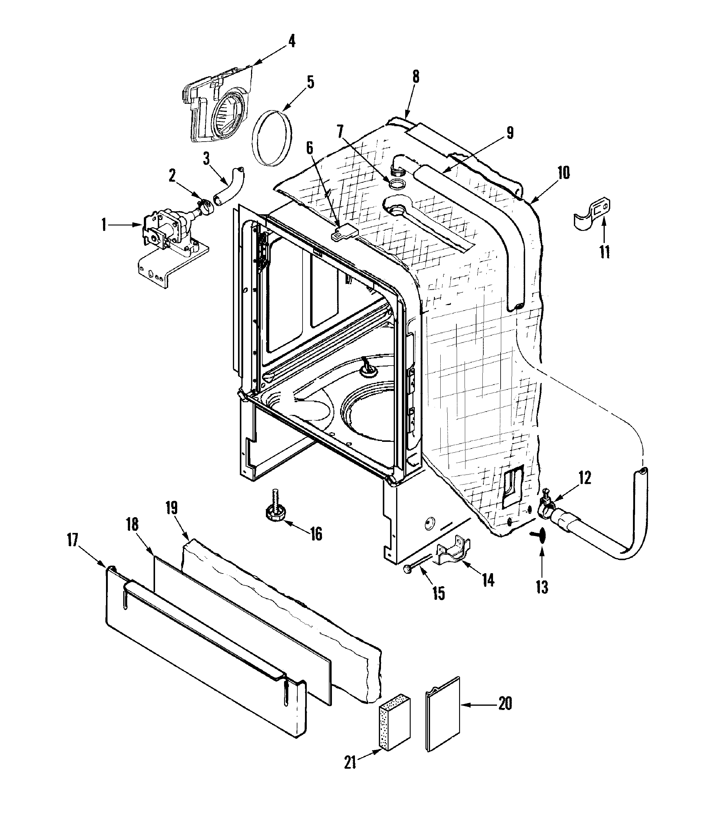 Outer tub