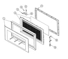 Maytag UMV1142ACW door diagram