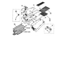 Jenn-Air 4870 top assembly diagram