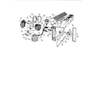 Jenn-Air 4875 blower assembly/plenum diagram