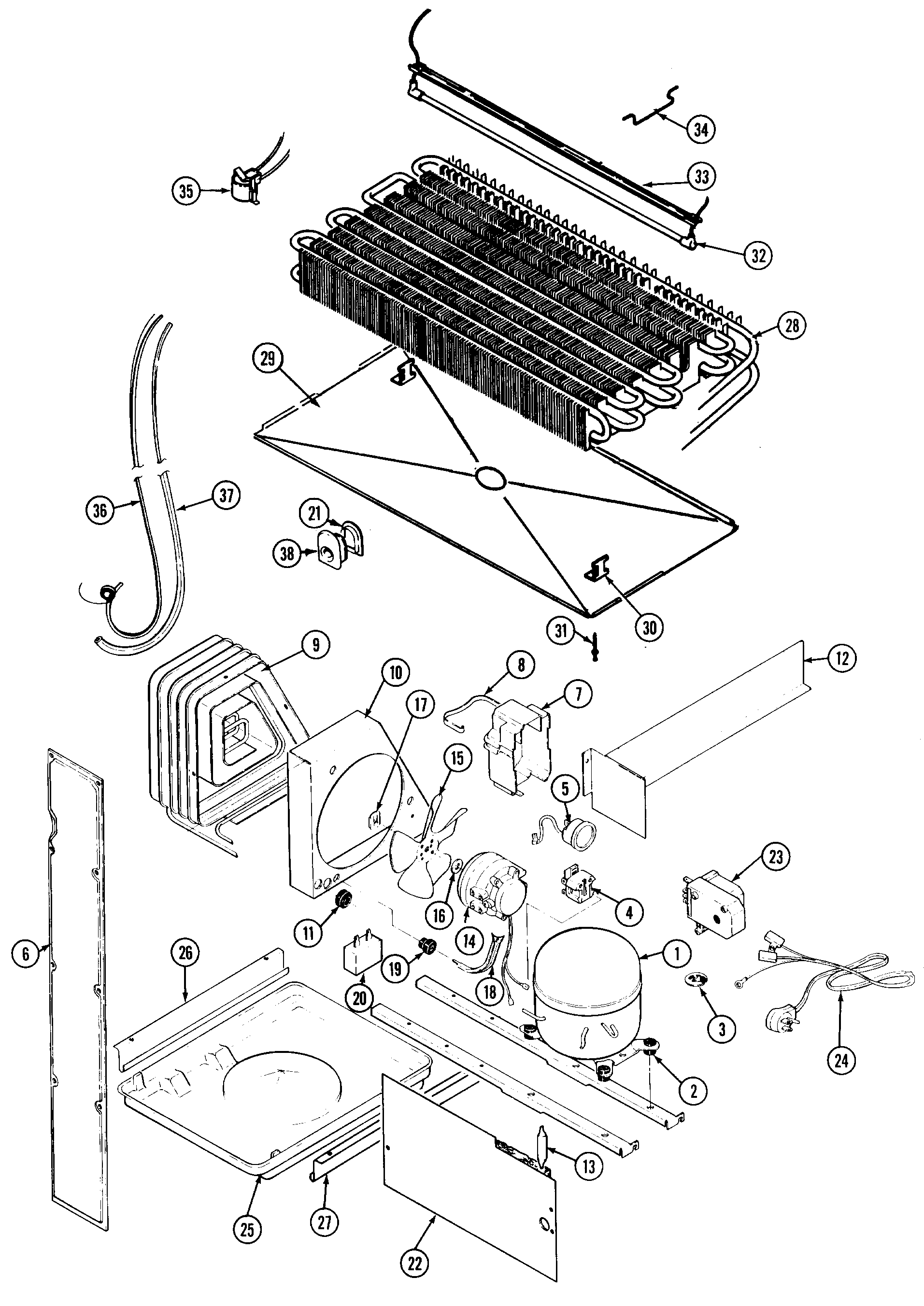 Unit compartment & system