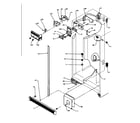 Amana SZD27NE-P1162410WE ref/fz controls and cabinet parts diagram