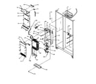 Amana SZD27NE-P1162410WE evap and air handling diagram