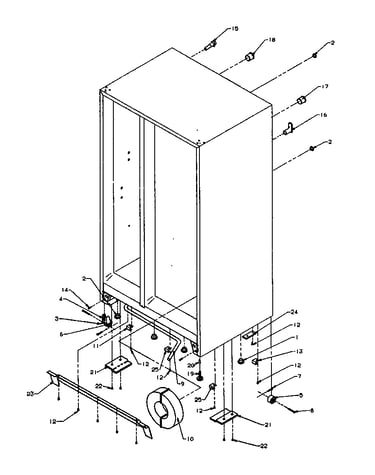Drain and rollers