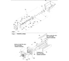 Amana DRS2663BC-PDRS2663BC0 ice bucket/auger assy diagram