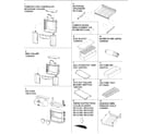 Amana DRS2663BC-PDRS2663BC0 accessory page diagram