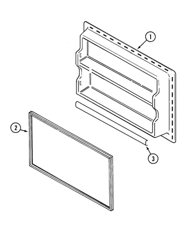 Freezer inner door