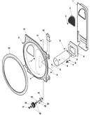 R bulkhead, seal, rollers, and air duct
