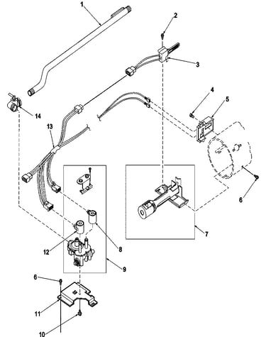 Gas valve, igniter and conversion kits