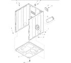 Amana ALE665SAC-PALE665SAC cabinet and base diagram