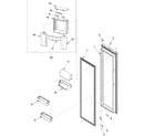 Amana ARS8265BB-PARS8265BB0 refrigerator door diagram