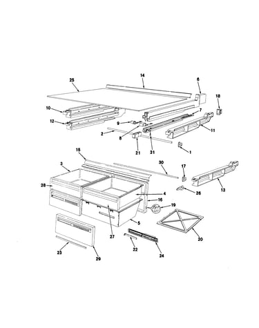 Chest of drawers