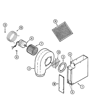 Blower plenum