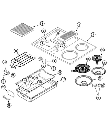 Top assembly